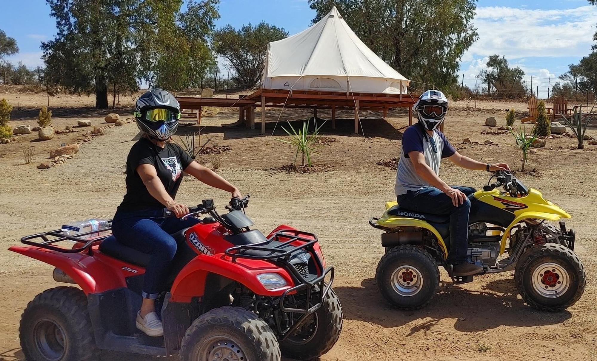 Lago Valle Wine Glamping 瓜达鲁佩镇 外观 照片